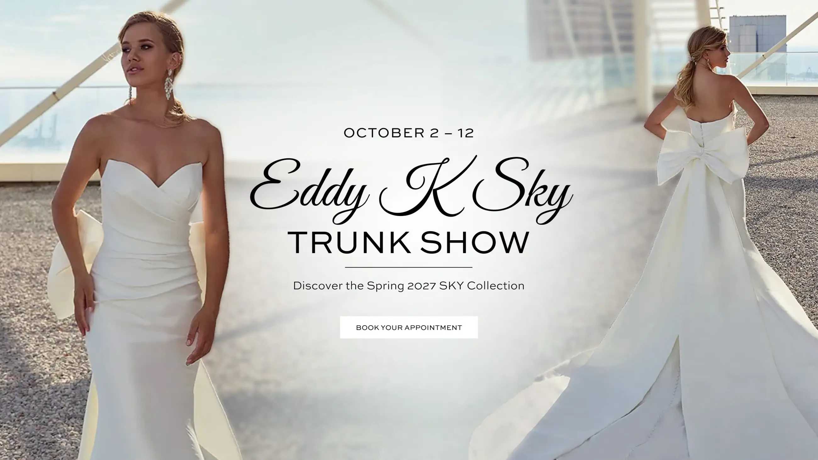 Eddy K Sky Trunk Show Desktop Banner